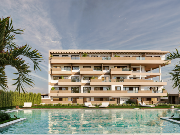Residencial con piscina